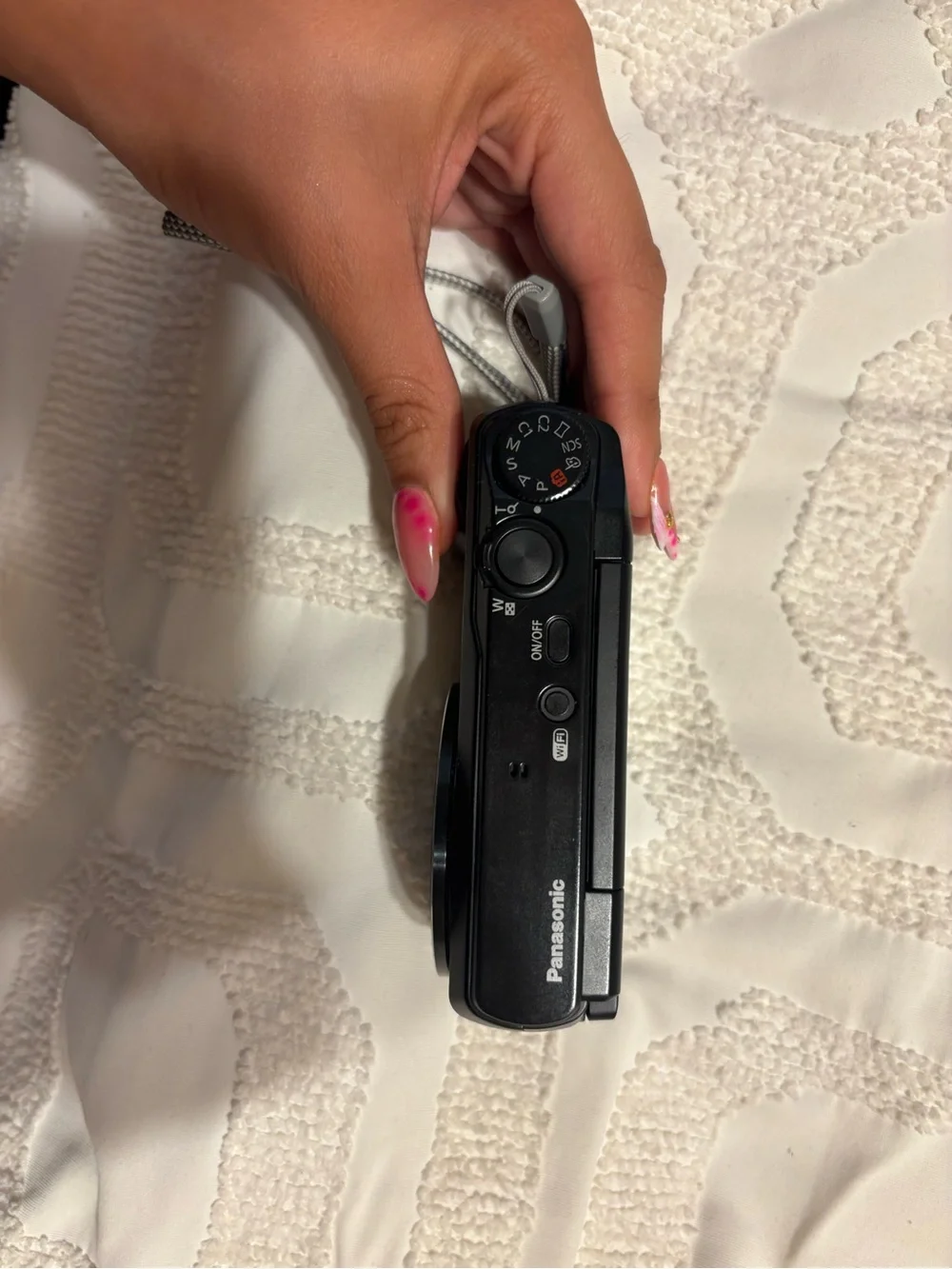 Panasonic Lumix Digital Camera in Black with Flip LCD